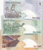 Qatar,  Total 3 banknotes