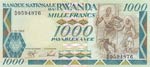 Rwanda, 1.000 Francs, ... 