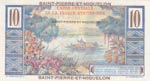 Saint Pierre and Miquelon, 10 Francs, ... 