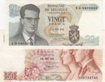 Belgium, 20 Francs and ... 