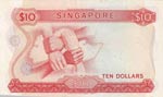 Singapore, 10 Dollars, 1972, XF, p3c