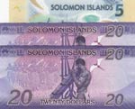 Solomon Islands,  Total 3 banknotes