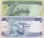Solomon Islands,  Total 2 banknotes