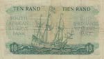 South Africa, 10 Rand, 1961/65, VF, p107a