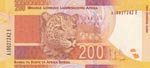 South Africa, 200 Rand, 2013-2016, UNC, p142a