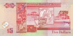 Belize, 5 Dollars, 1982, UNC, p58