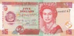 Belize, 5 Dollars, 1982, ... 