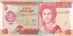 Belize, 5 Dollars, 2009, ... 
