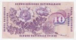 Switzerland, 10 Franken, 1969, UNC, p45o