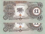 Biafra, 1 Pound,  UNC, 