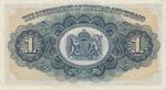 Trinidad and Tobago, 1 Dollar, 1942, XF, p5c