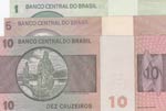 Brazil,  Total 3 banknotes