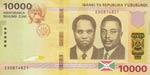 Burundi, 10.000 Francs, ... 
