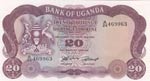 Uganda, 20 Shillings, ... 