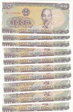 Vietnam, 1.000 Dong, ... 