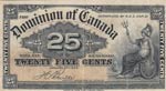 Canada, 25 Cents, 1900, ... 