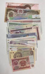 Mix Lot,  UNC,  50 different banknotes