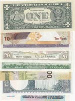Mix Lot,  UNC,  Total 8 banknotes