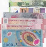 Mix Lot,  Total 6 polymer plastic banknotes