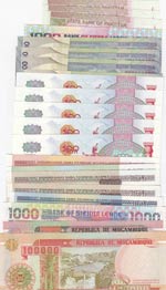 Mix Lot,  Total 21 banknotes