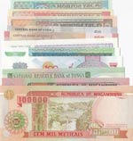 Mix Lot,  Total 15 banknotes