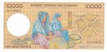 Comoros, 10.000 Francs, ... 