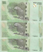Congo Democratic Republic, 1000 Francs, ... 