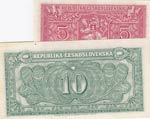 Czechoslovakia,  AUNC(-),  Total 2 banknotes