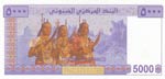Djibouti, 5.000 Francs, 2002, UNC, p44
