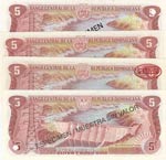 Dominican Republic, 5 Pesos Oro, 1978/1988, ... 
