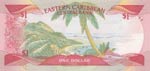 East Caribbean States, 1 Dollar, 1988/1989, ... 