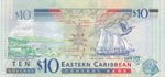 East Caribbean States, 10 Dollars, 1994, ... 
