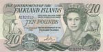 Falkland Islands, 10 Pounds, 1986, UNC, p14a