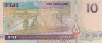 Fiji, 10 Dollars, 2002, UNC, p106a