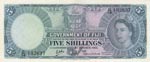 Fiji, 5 Shillings, 1965, ... 