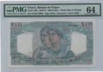 France, 1.000 Francs, 1945-47, UNC, p130a