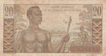 French Equatorial Africa, 20 Francs, 1947, ... 