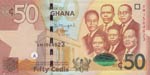 Ghana, 50 Cedis, 2015, ... 