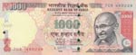 India, 1000 Rupees, ... 