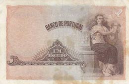 Portugal, 1 Escudo, 1920, VF, p113a  There ... 
