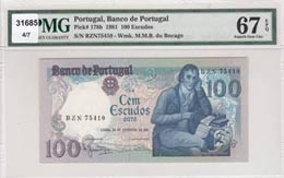 Portugal, 100 Escudos, ... 