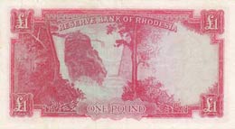 Rhodesia, 1 Pound, 1964, VF (+), p25a  