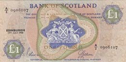 Scotland, 1 Pound, 1968, ... 