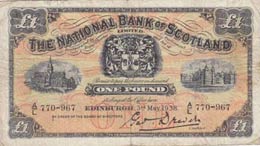 Scotland, 1 Pound, 1938, ... 