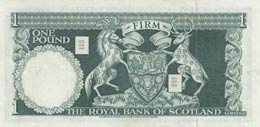 Scotland, 1 Pound, 1969, AUNC, p329  