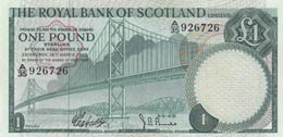 Scotland, 1 Pound, 1969, ... 