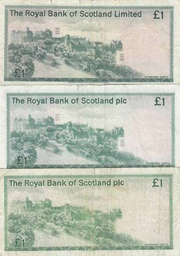 Scotland, 1 Pound, 1979, FINE (+), p336, ... 