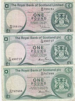 Scotland, 1 Pound, 1979, ... 