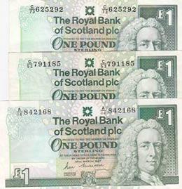 Scotland, 1 Pound, ... 
