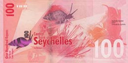 Seychelles, 100 Rupees, 2016, UNC, p50  